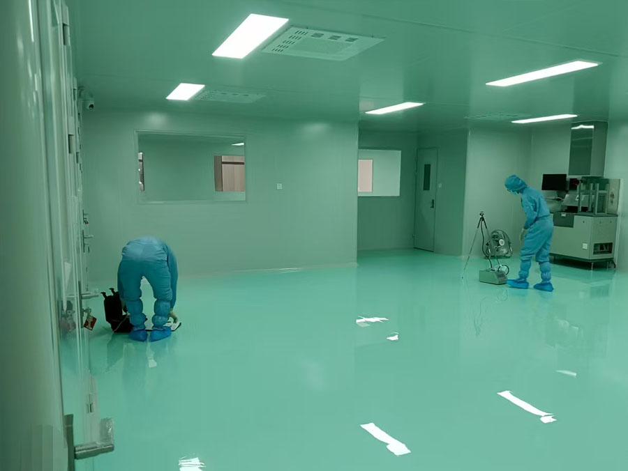 净化车间装修验收图片